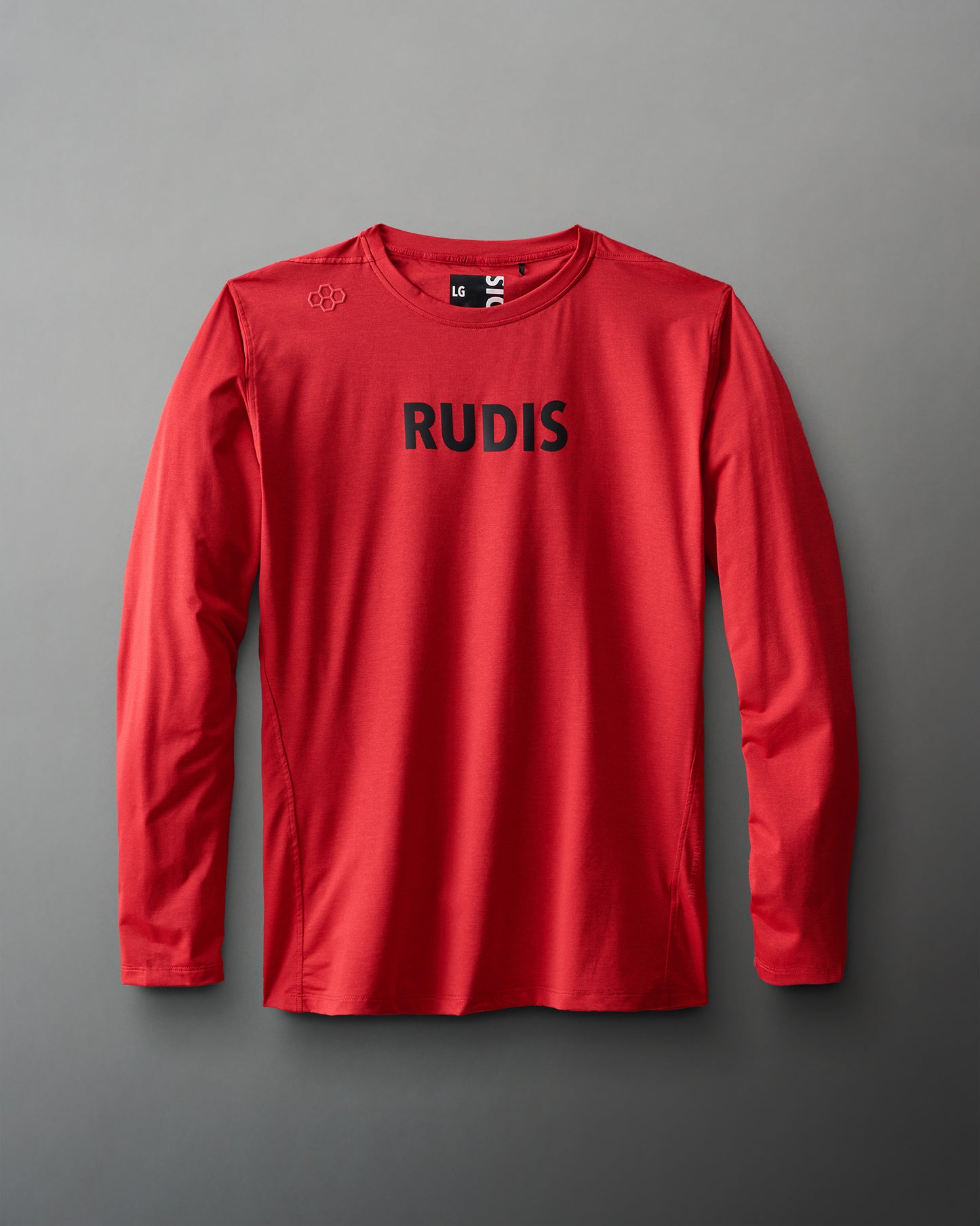 RUDIS Wordmark Performance Heather Long Sleeve