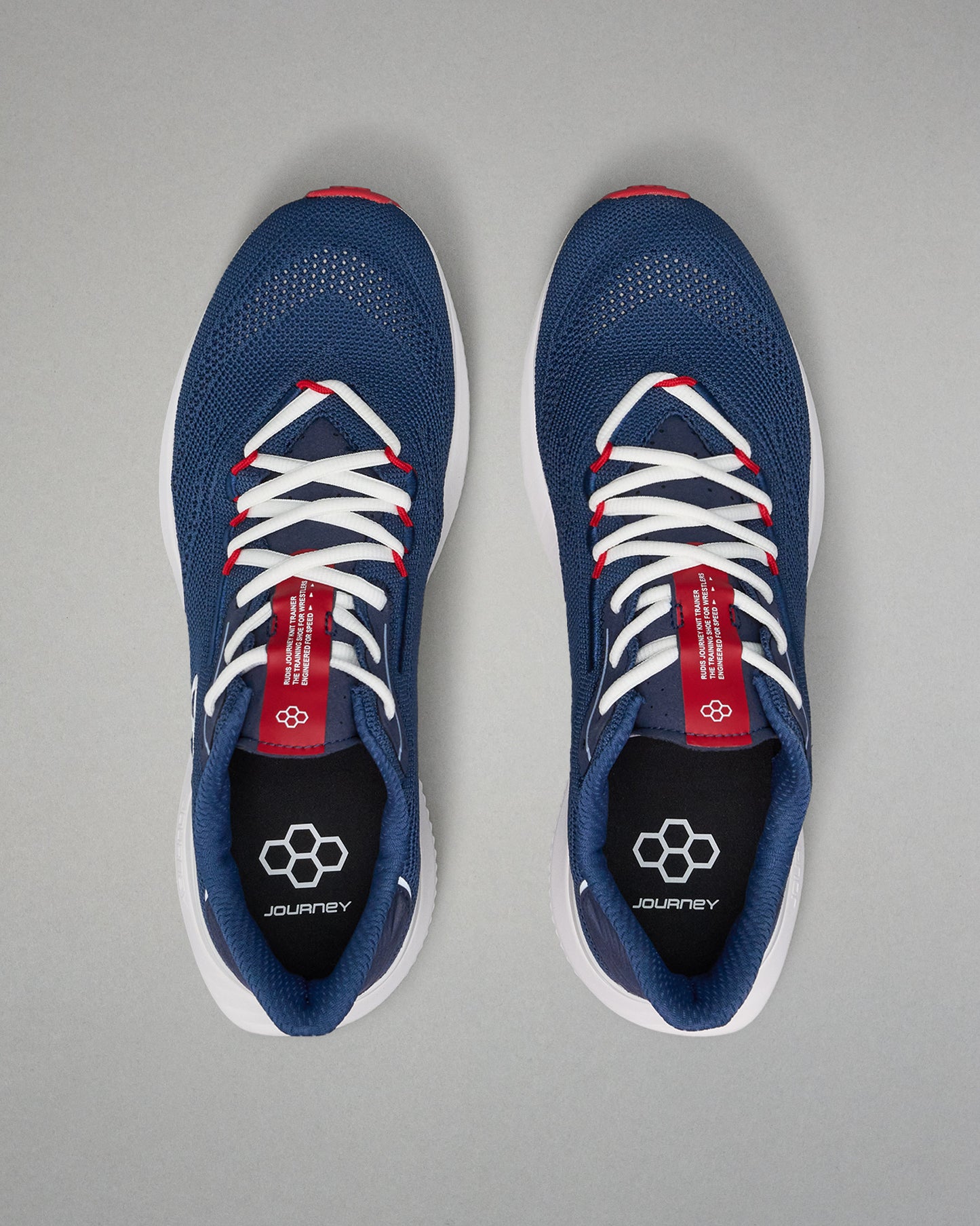 Chaussures d'entraînement pour adultes RUDIS Journey Knit - Bleu marine