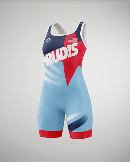 RUDIS Shining Star USA Women's Elite 2.0 Wrestling Singlet