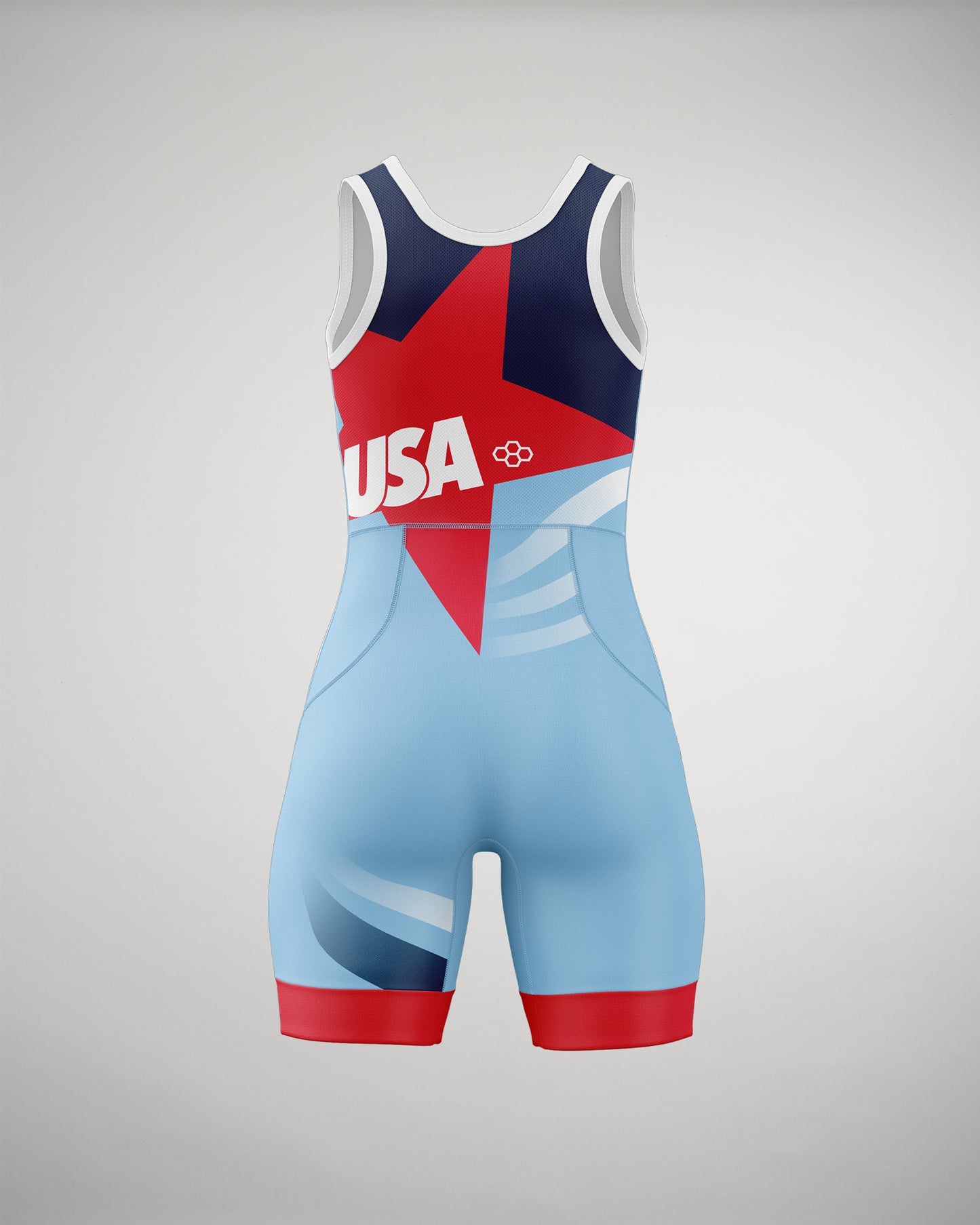 RUDIS Shining Star USA Girl's Elite 2.0 Wrestling Singlet