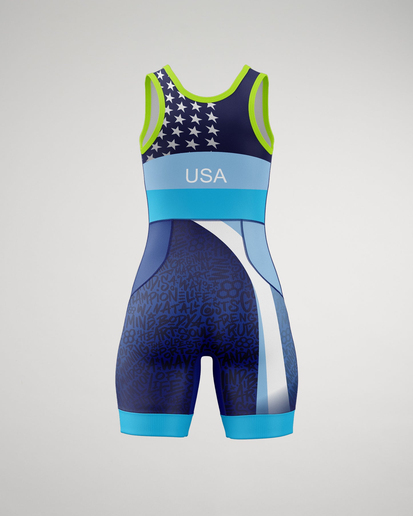 RUDIS The Dream Girl's Elite Wrestling Singlet