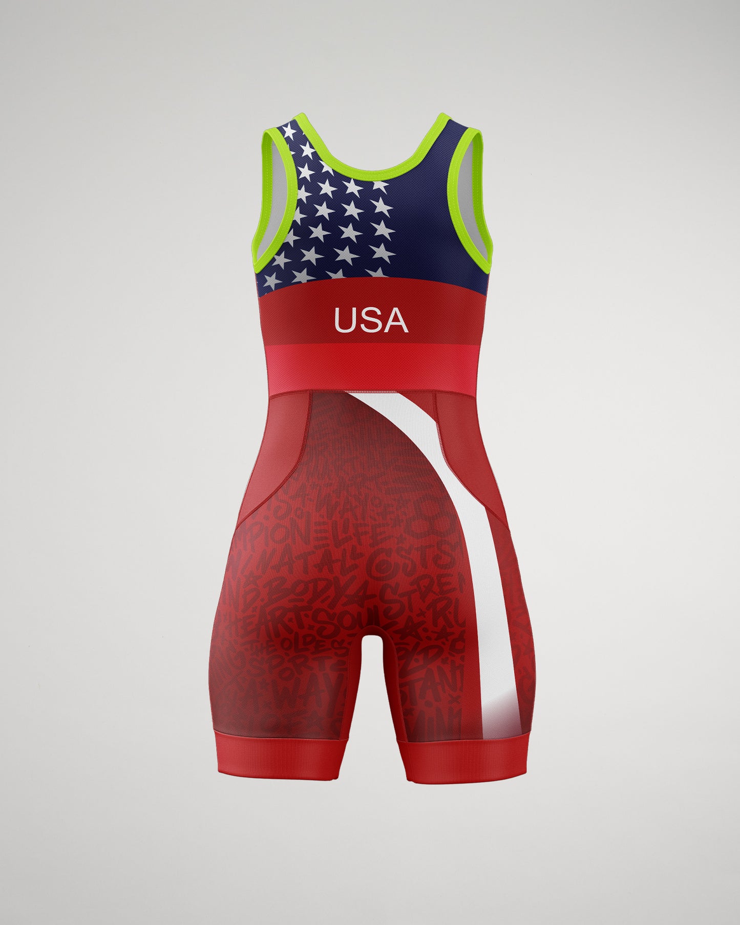 RUDIS The Dream Girl's Elite Wrestling Singlet