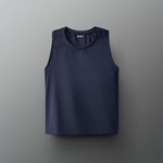 COOL-FEEL Women's Crop Tank Top - Navy