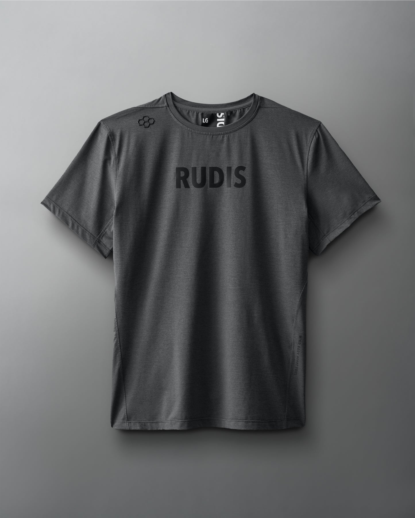 RUDIS Wordmark Performance Heather T-Shirt