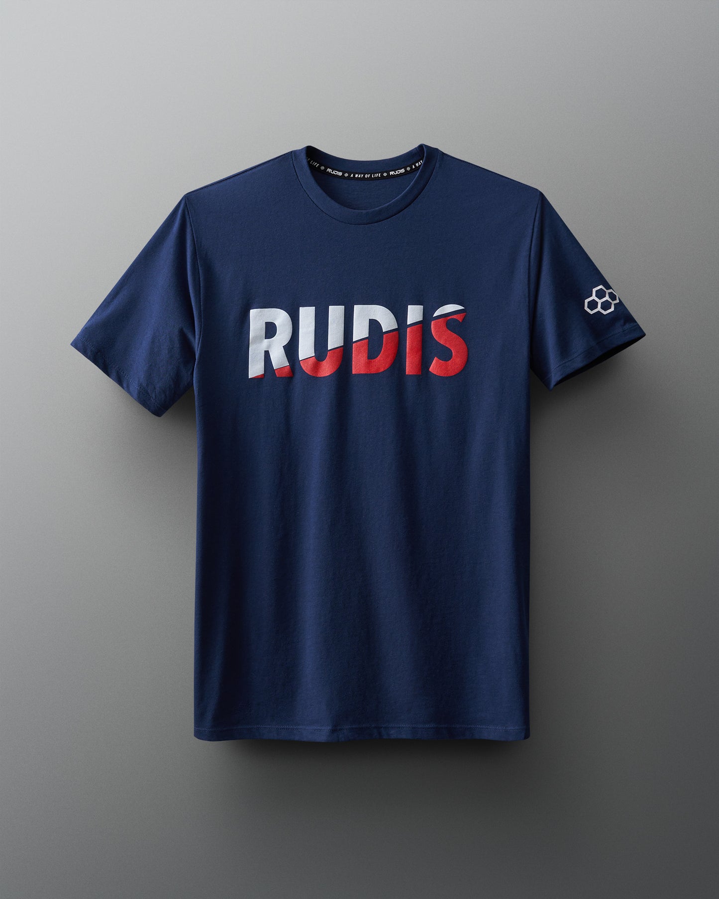 RUDIS Wordmark Split T-Shirt