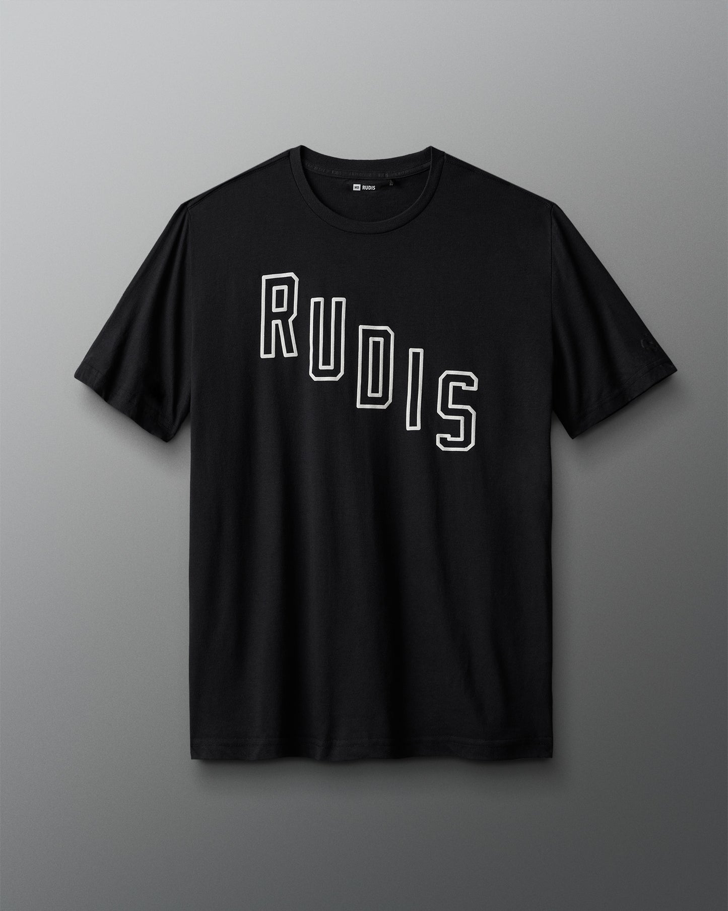 T-shirt avec le mot-symbole oblique RUDIS