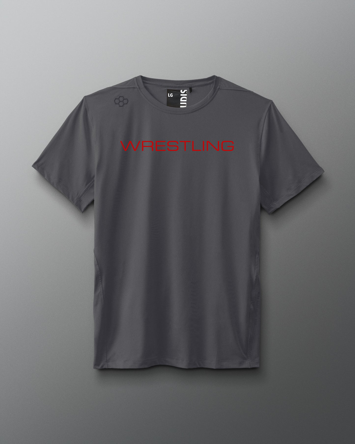 T-shirt de performance avec le mot-symbole de la lutte