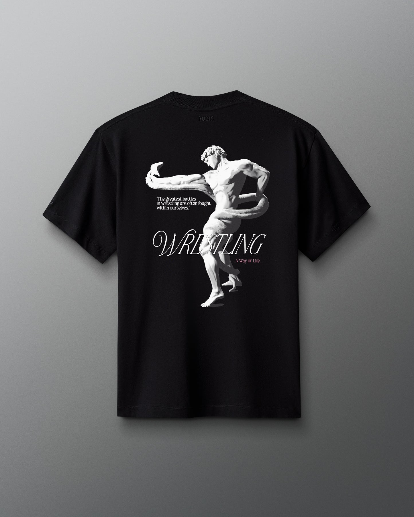 T-shirt lourd « Grappling the Serpent »