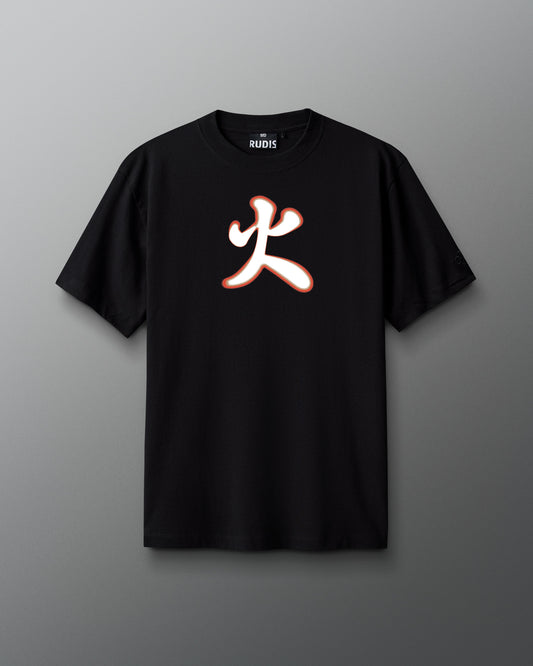 T-shirt lourd RUDIS Samurai Fire