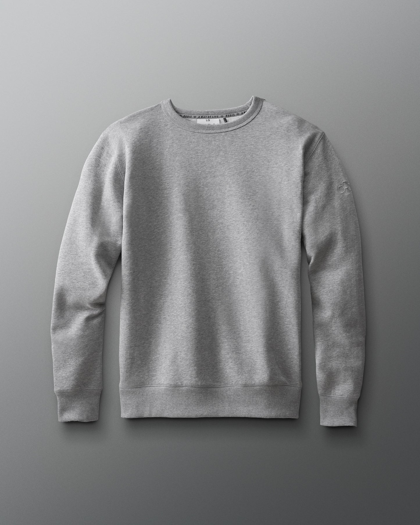 Comfort Fleece Teams Crewneck - Gray