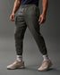 Pantalon de jogging RUDIS COOL-FEEL - Olive foncé