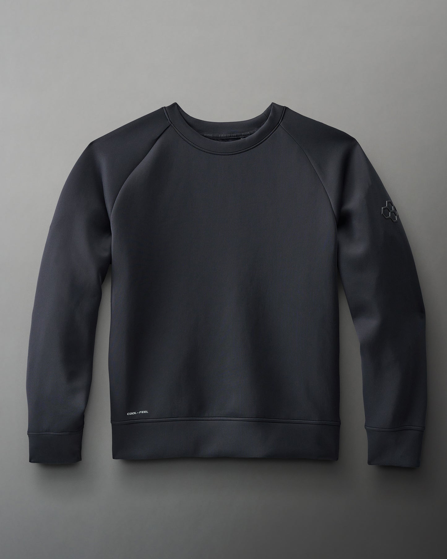 RUDIS COOL-FEEL Youth Crewneck - Black