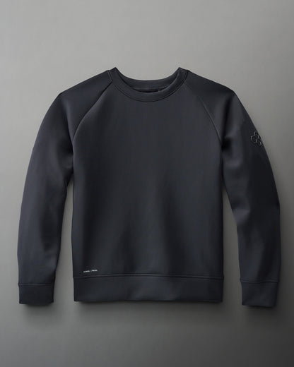 RUDIS COOL-FEEL Youth Crewneck - Black