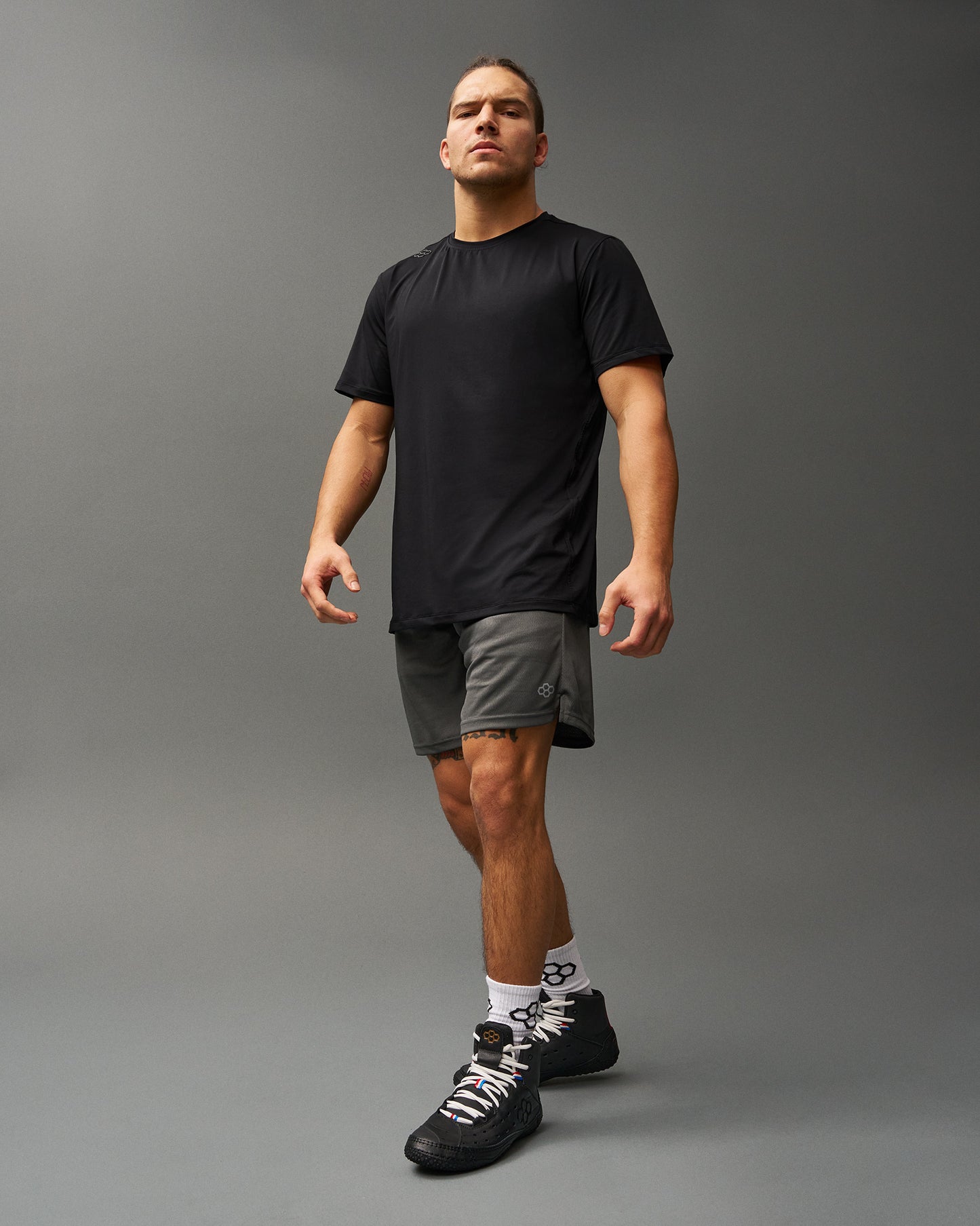 RUDIS Performance Stretch T-Shirt - Black