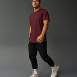 RUDIS Performance Stretch T-Shirt - Maroon