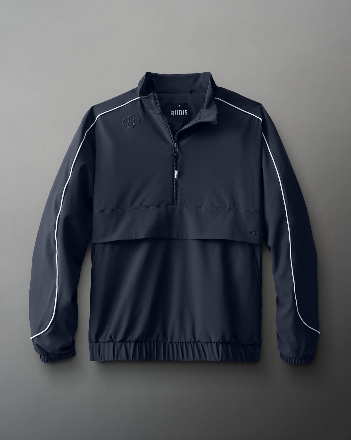 RUDIS 1/4 Zip Windbreaker - Navy