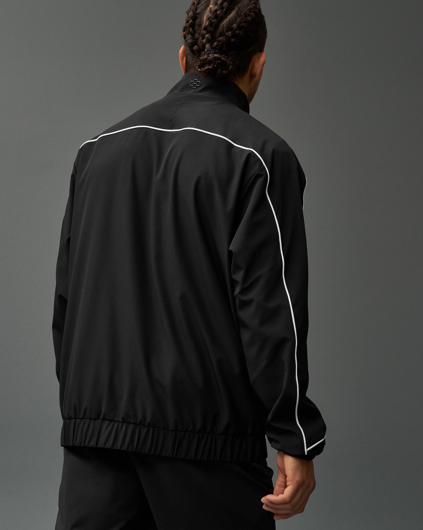 RUDIS 1/4 Zip Windbreaker - Black