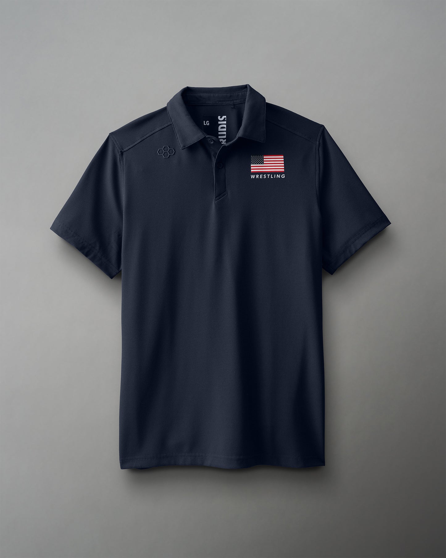 Polo avec drapeau des États-Unis