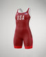 USA Pride Girl's Elite 2.0 Wrestling Singlet