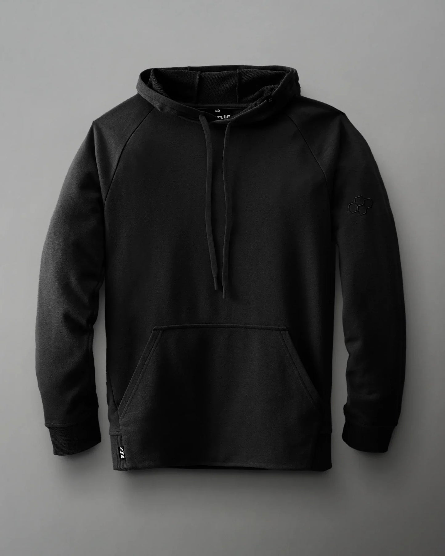 Rudis Elite Terry Youth Hoodie - Black