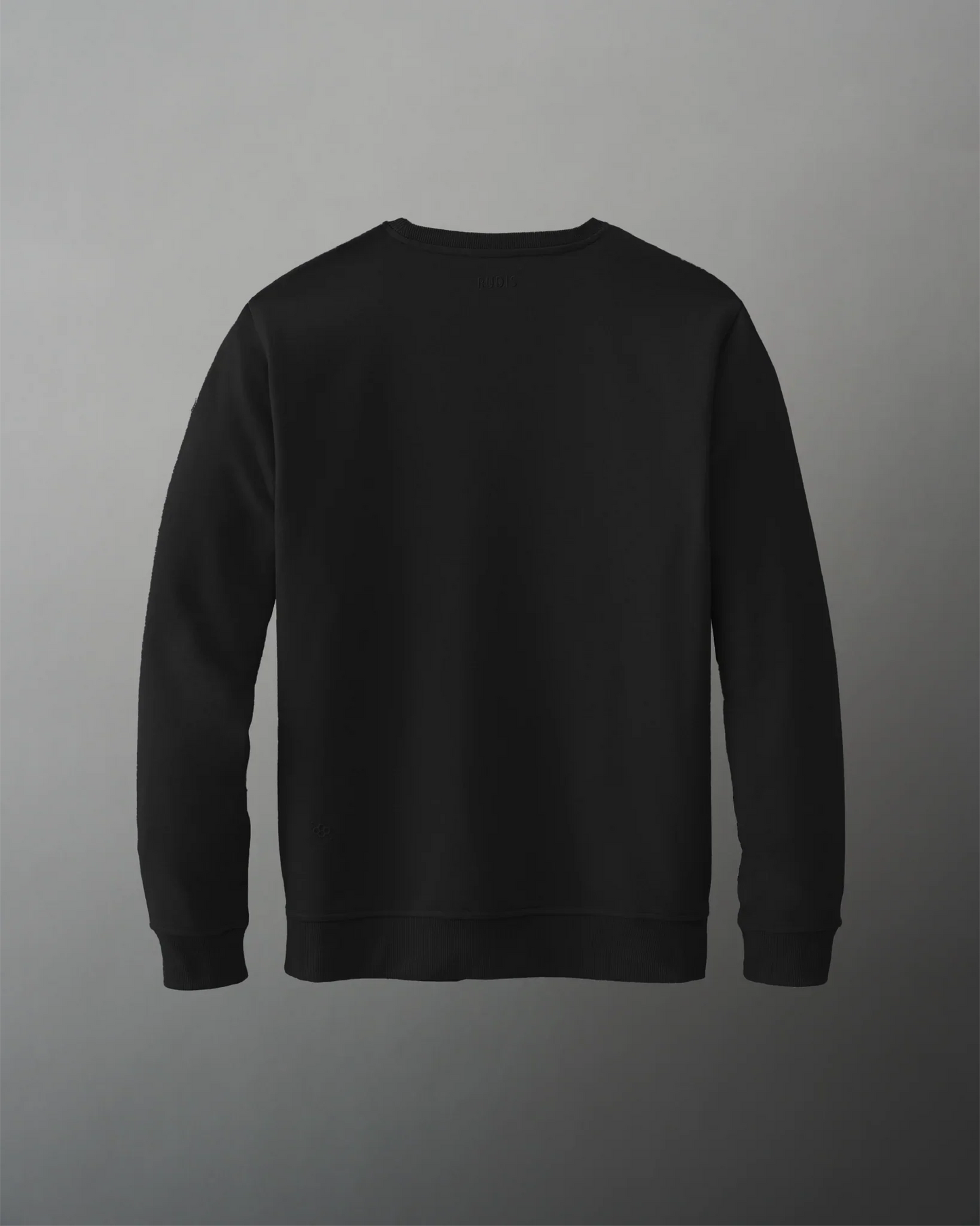 RUDIS Elite Terry Crewneck - Black