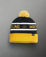 Team Wrestling Fold Over Beanie - Black/Yellow/White