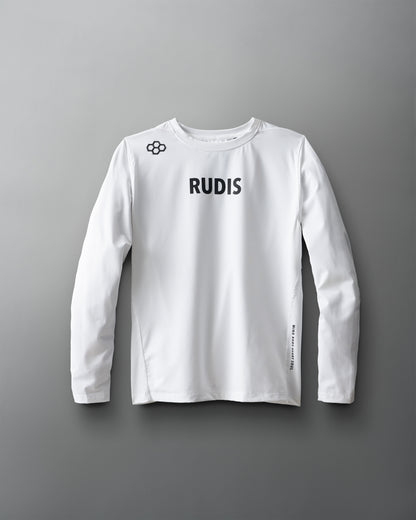 RUDIS Wordmark Performance Heather Youth Long Sleeve