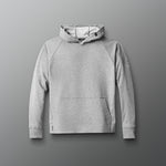 Sweat à capuche Rudis Elite Terry pour jeunes - Gris chiné athlétique