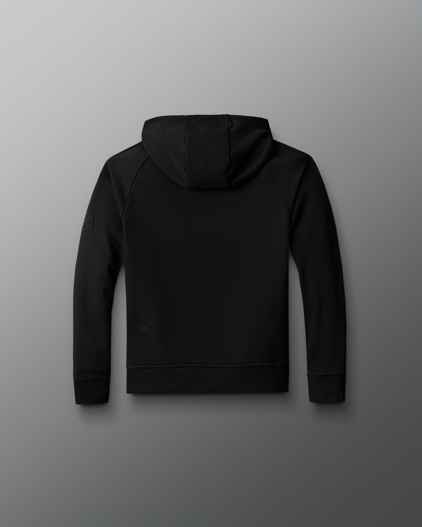 Sweat à capuche Rudis Elite Terry pour jeunes - Noir