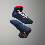 JB1 Youth Wrestling Shoes - Navy