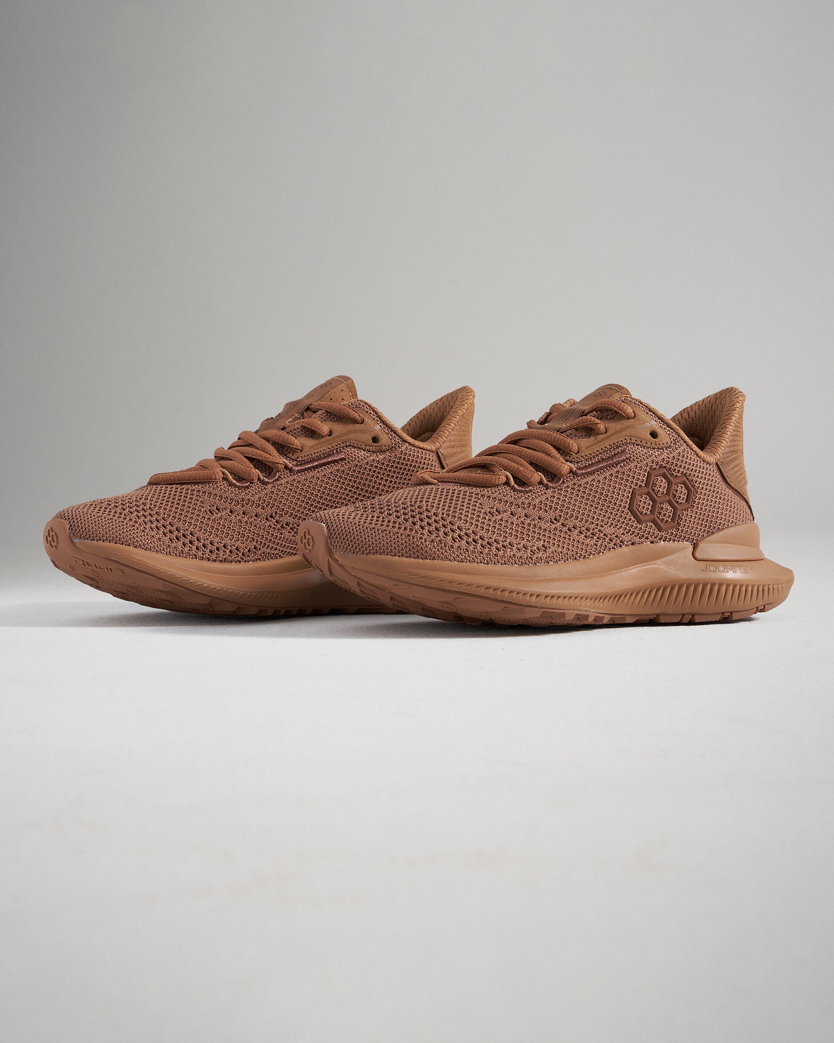 RUDIS Journey Knit Youth Training Shoes - Camel