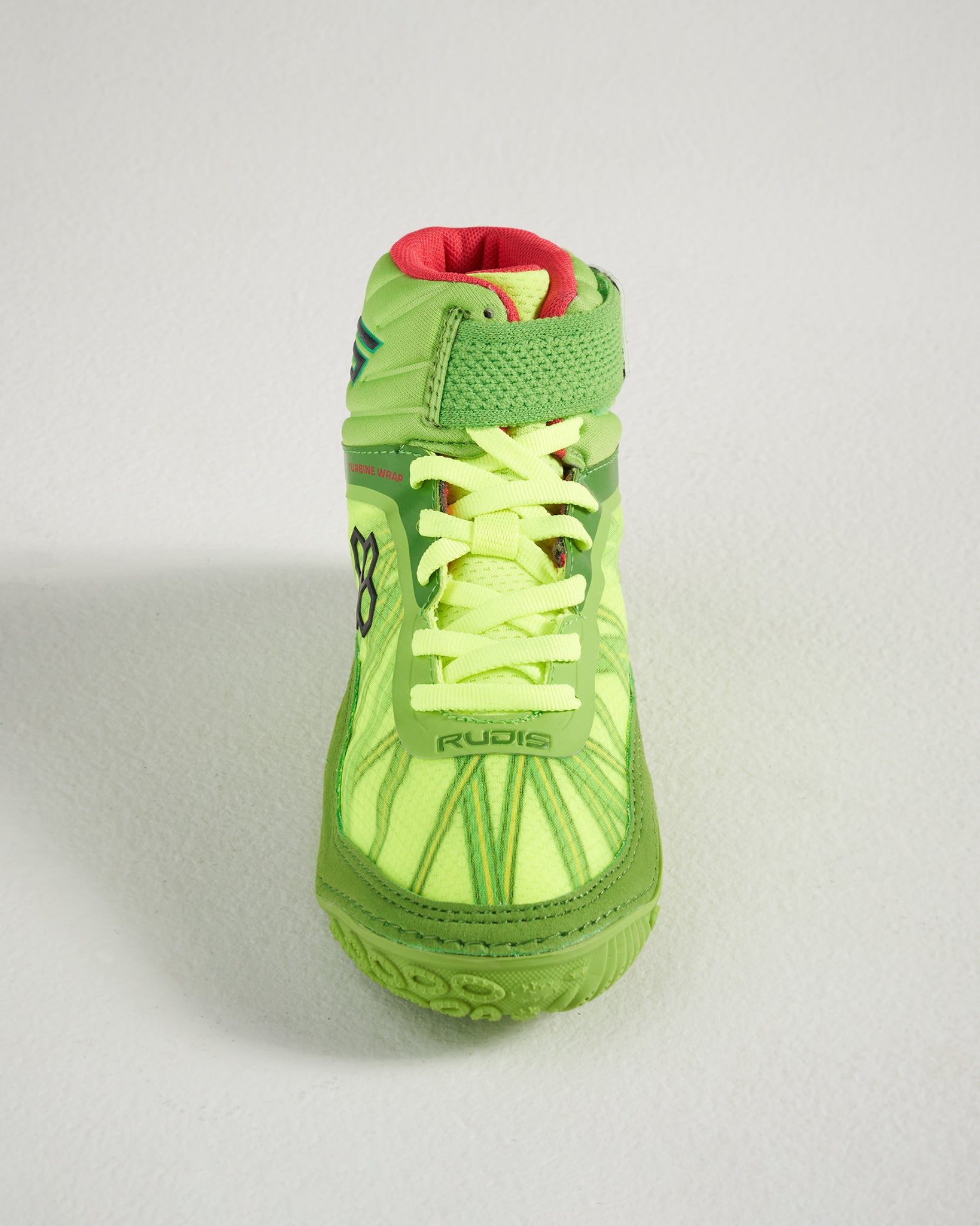 Lime green hot sale wrestling shoes