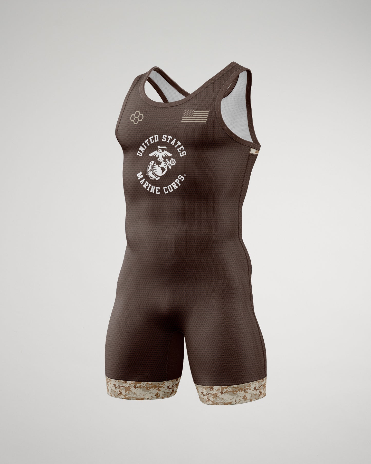 U.S. Marine Corps MARPAT Youth Elite Wrestling Singlet