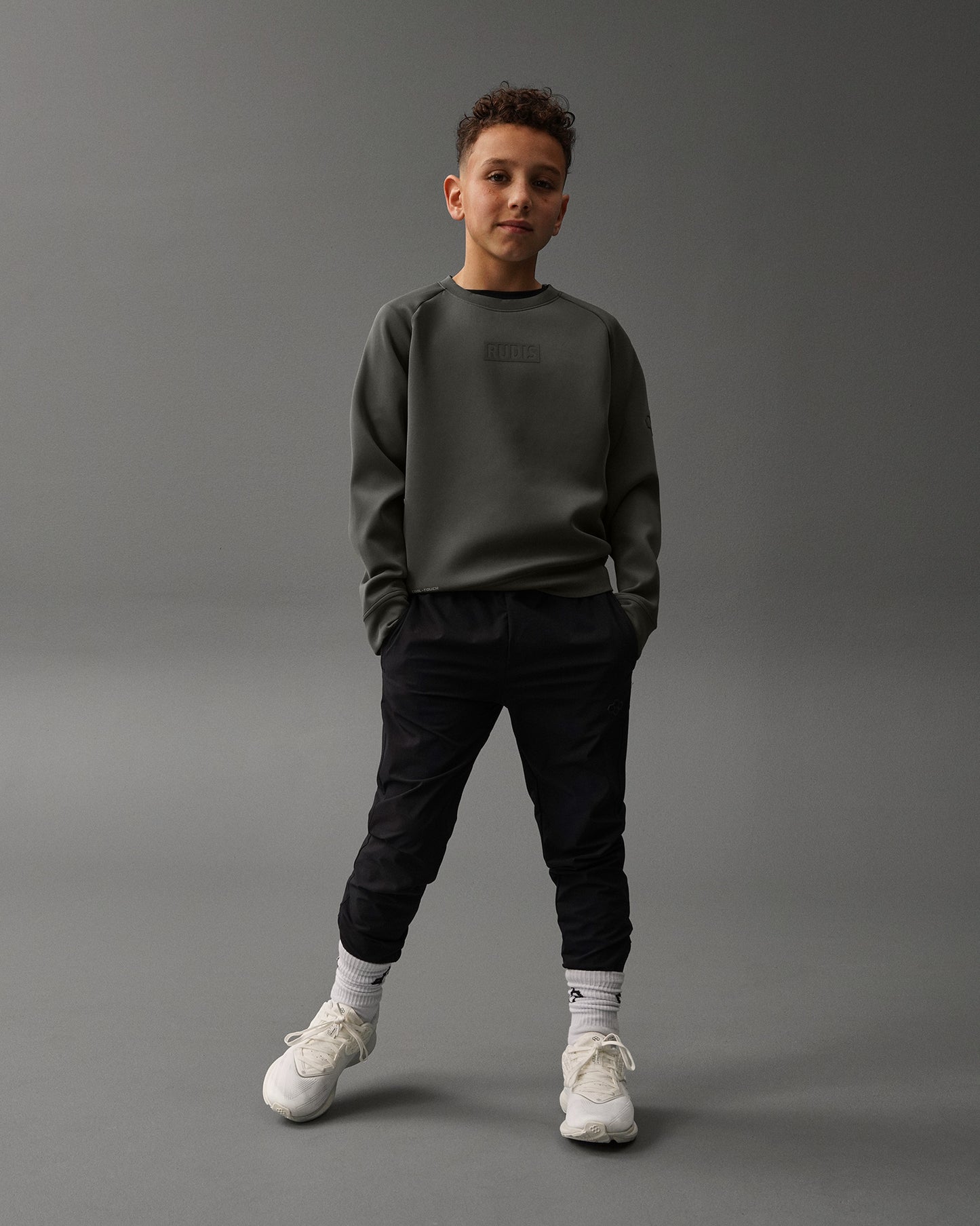 RUDIS Tonal COOL-FEEL Youth crewneck