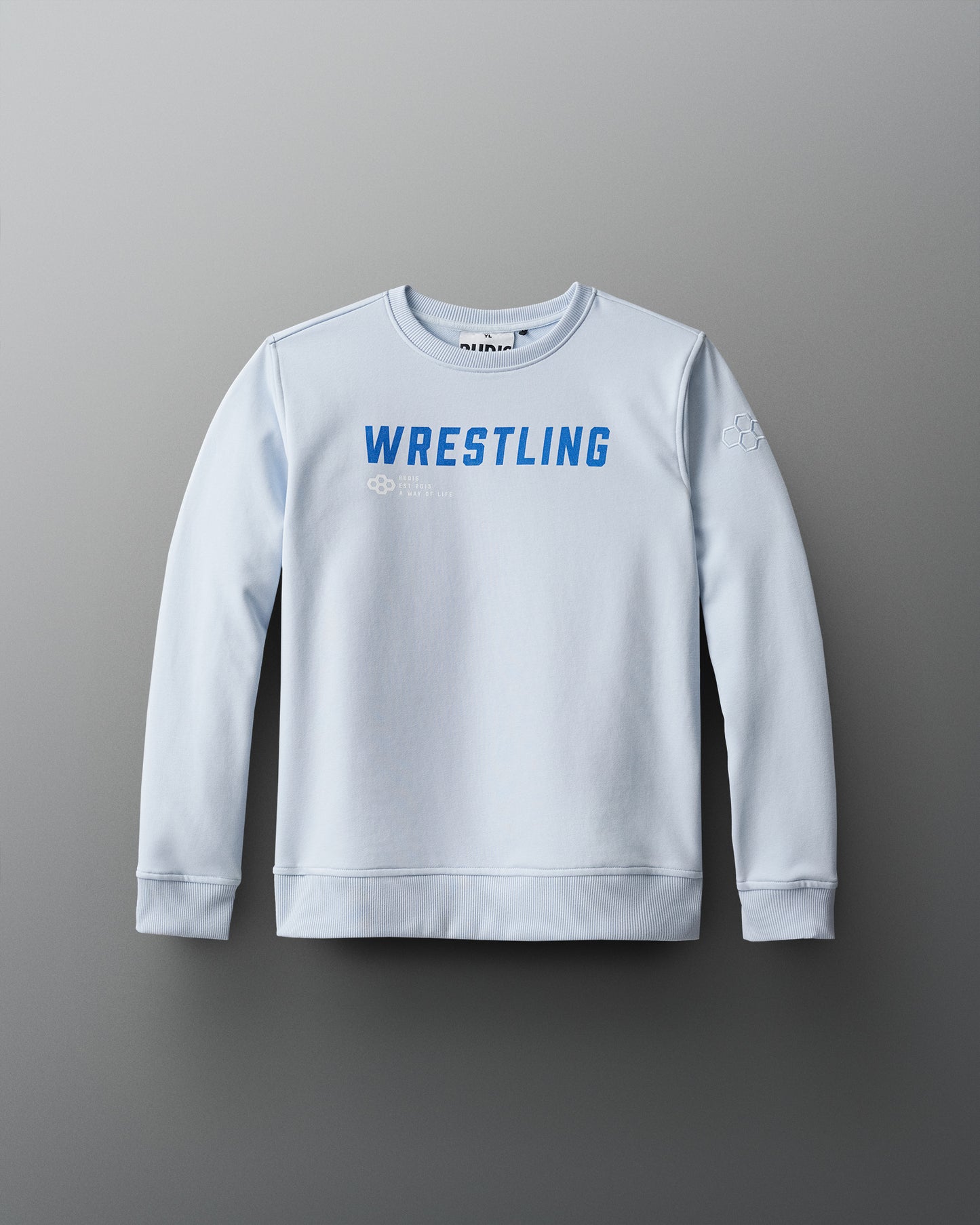 RUDIS Wrestling Slanted Youth Crewneck