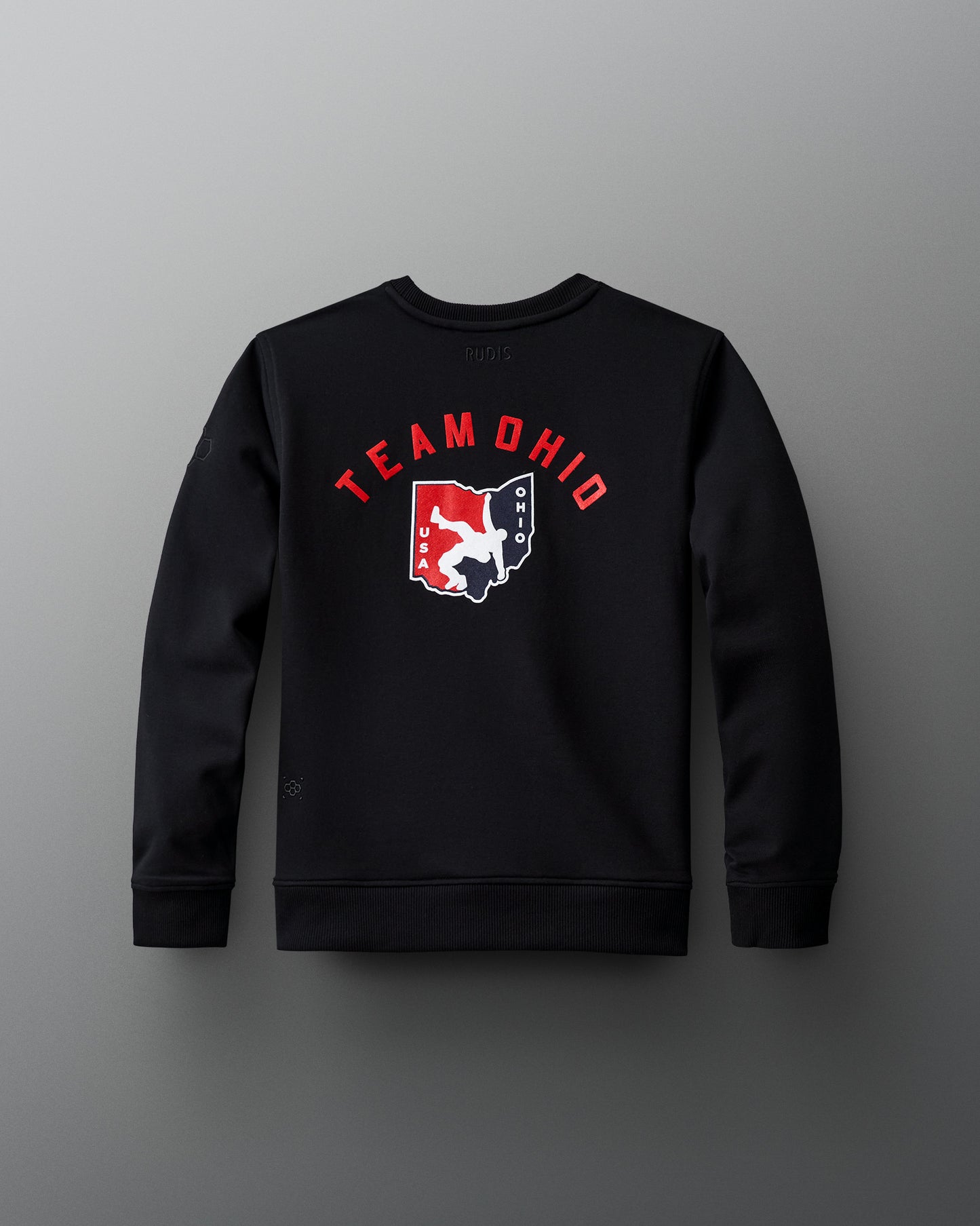 Team Ohio Arched Youth Crewneck