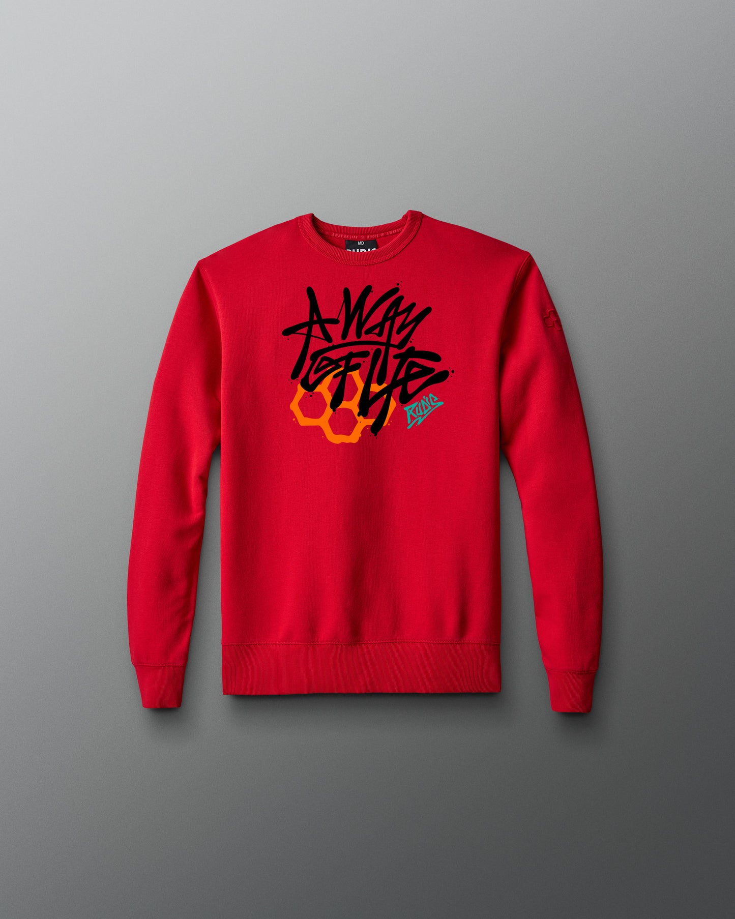 Graffiti Motto Youth Crewneck