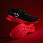 Chaussures d'entraînement pour adultes RUDIS Journey Knit - Noir/Rouge