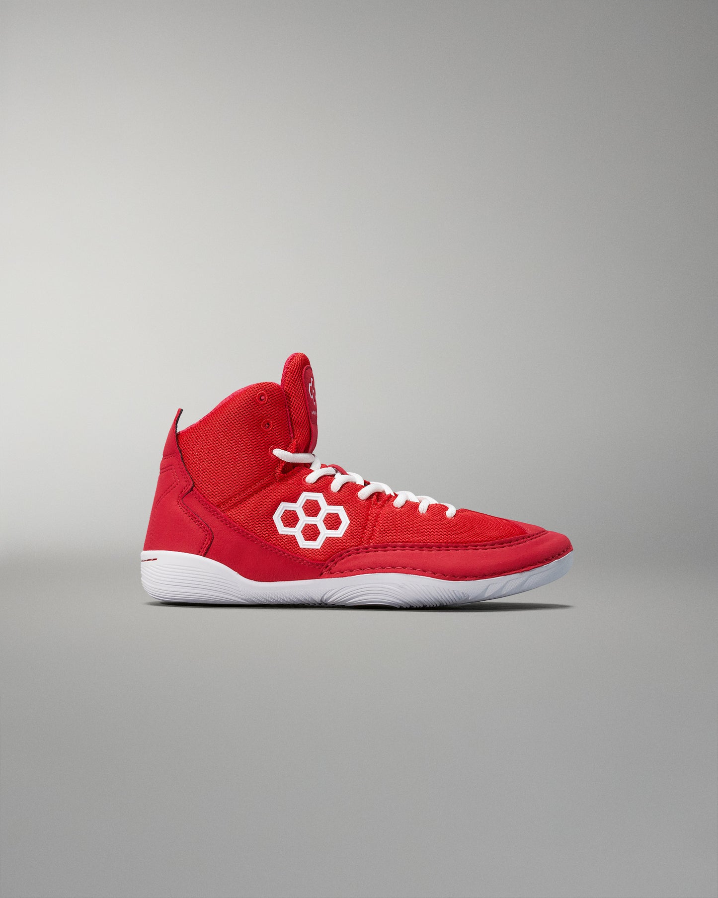 Chaussures de lutte pour jeunes RUDIS Courage - Rouge cramoisi