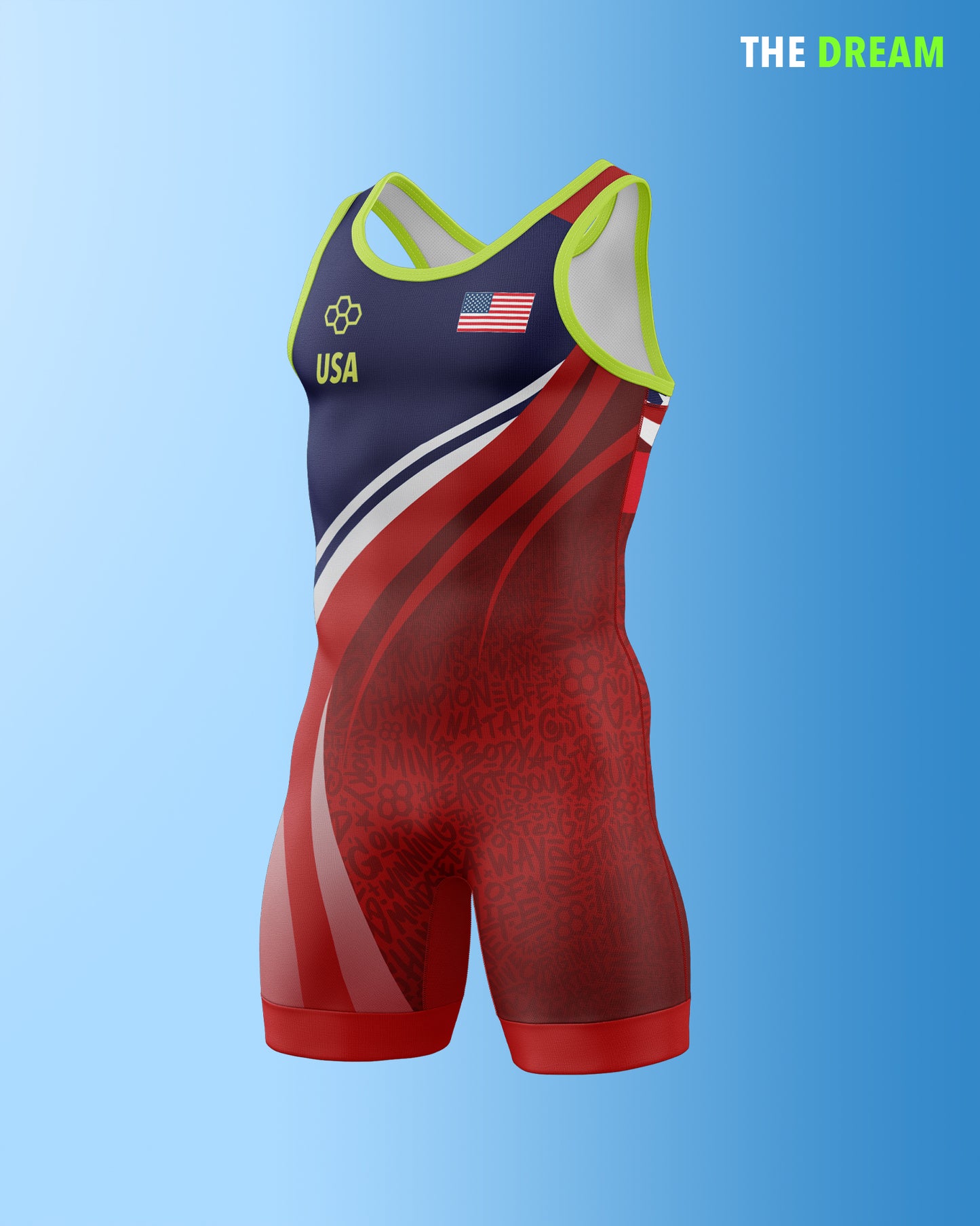 RUDIS The Dream Youth Elite Wrestling Singlet