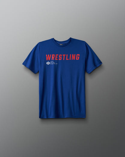 RUDIS Wrestling Slanted Youth T-Shirt