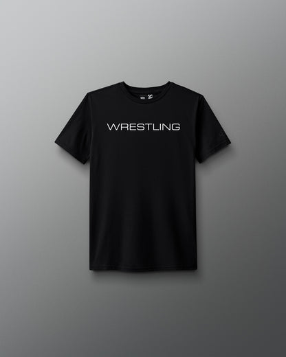 Wrestling Wordmark Elite Super Soft Youth T-Shirt