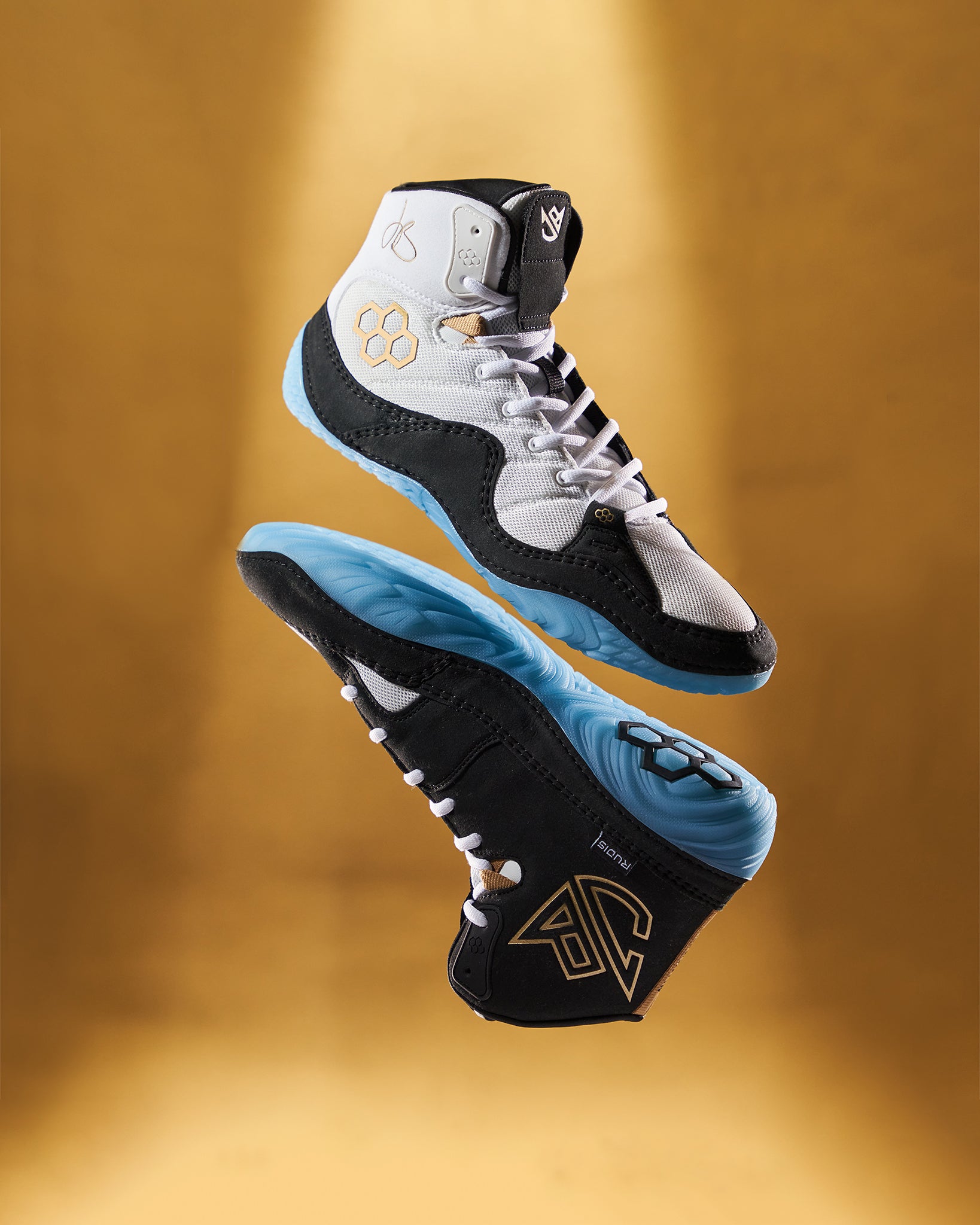 JB1 Youth Wrestling Shoes - ALLISEEISGOLD ICE | RUDIS