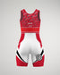 Women's Elite Singlet-Women's--AWA - RED