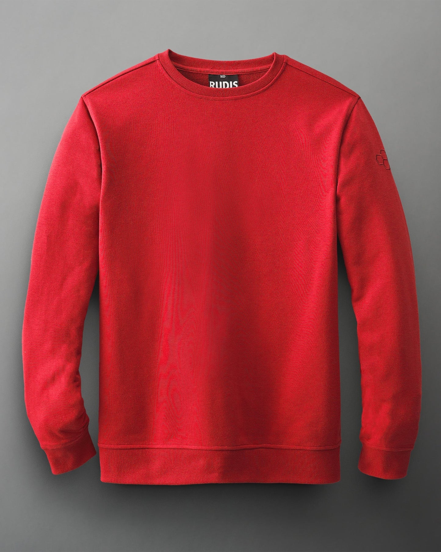 RUDIS Elite Terry Crewneck - Red