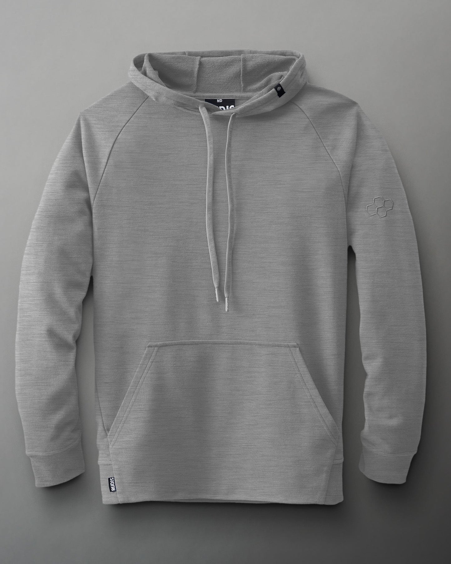 RUDIS Elite Terry Hoodie - Athletic Heather Gray